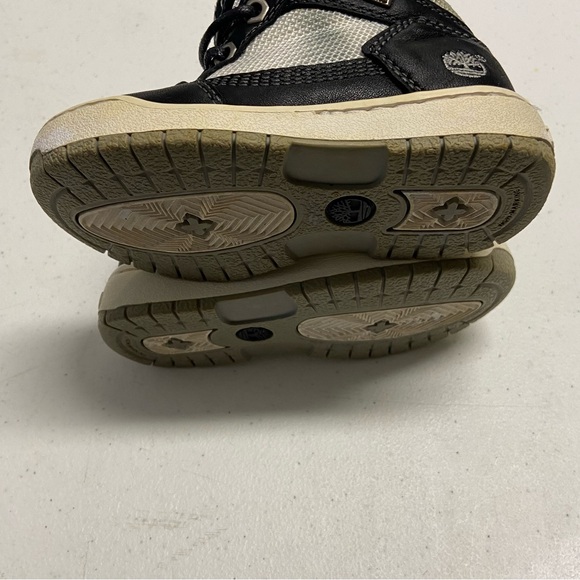 Timberland Infant Toddler Field Boots Grey Black Sz 7 Unisex Waterproof Boot Boy - Picture 3 of 10